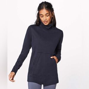 Lululemon Press Pause Pullover -
Midnight Navy